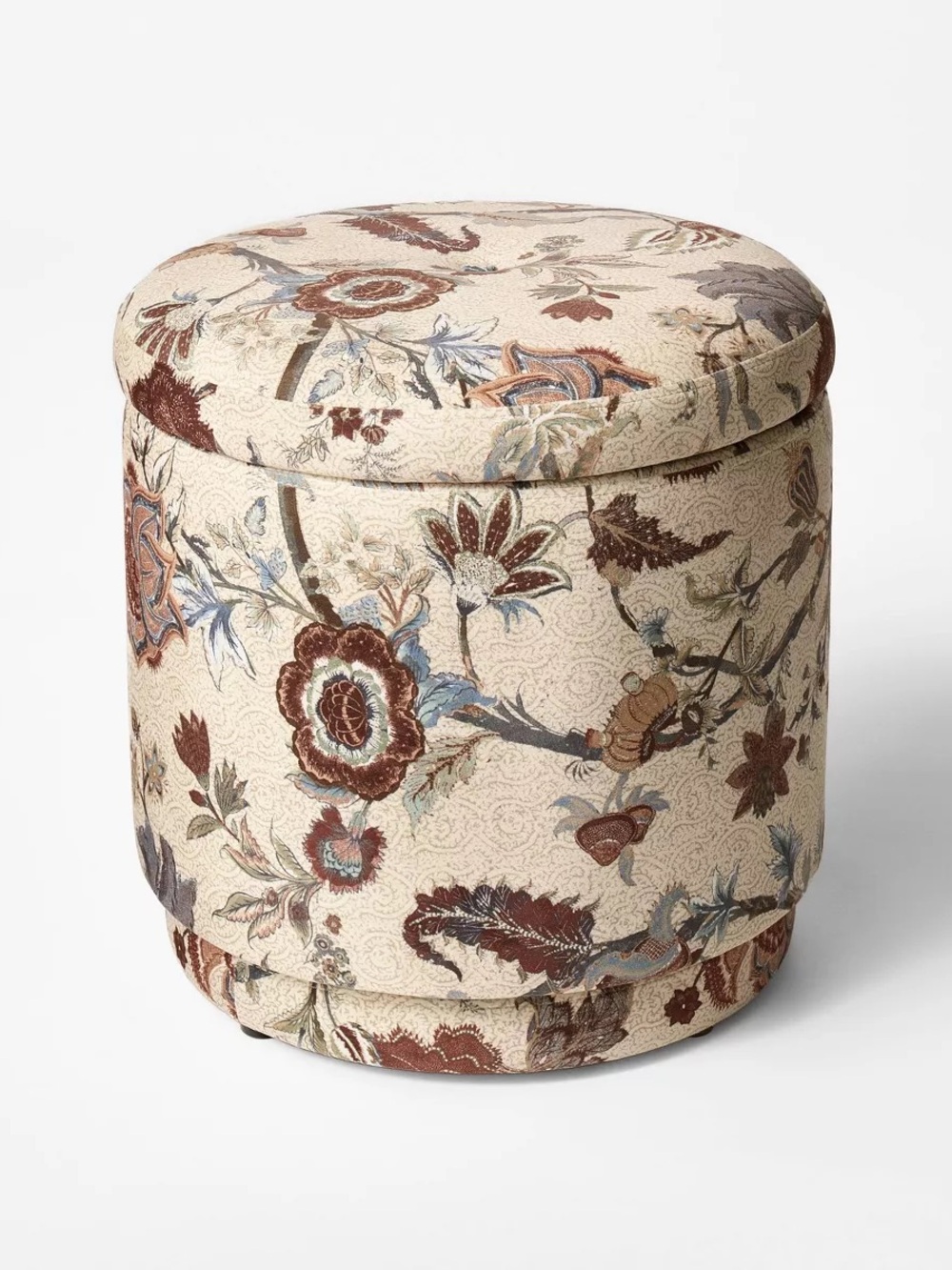 Swivel Storage Ottoman Floral Pattern - Threshold™ designed with Studio McGee